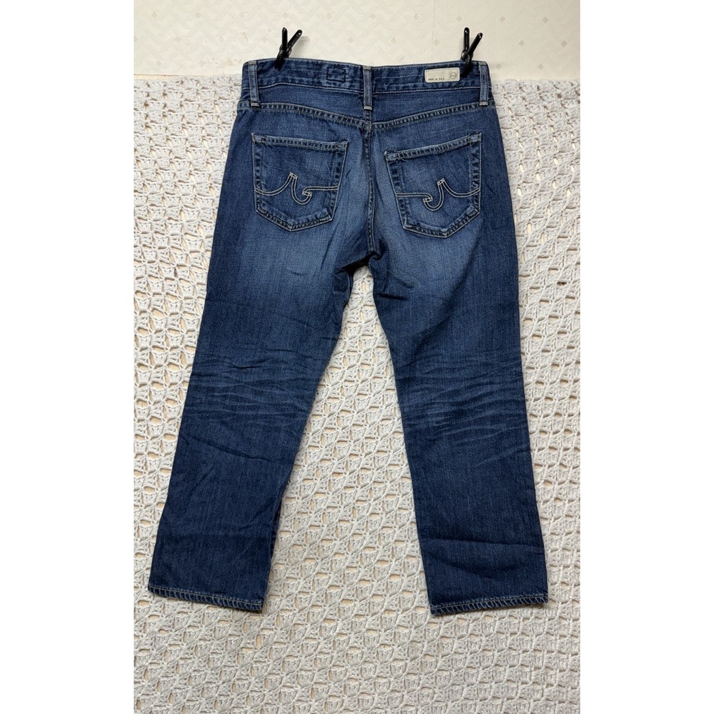 Adriano‎ Goldschmied AG ex-boyfriend Crop Jean Women Tag 27 Fits W30 L24 Blue